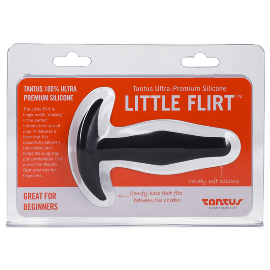 Tantus Little Flirt – Discreet, hypoallergenic silicone anal toy for new users