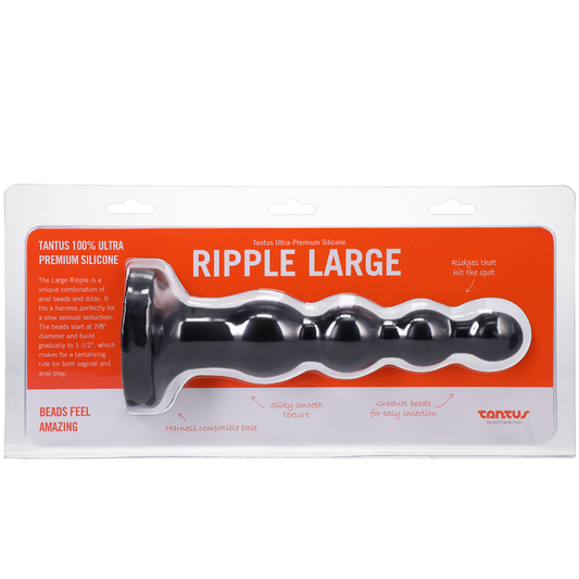 Tantus Large Ripple Silicone Plug
