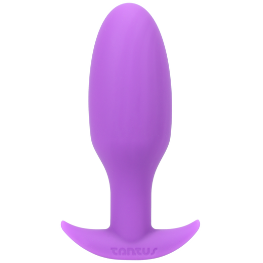 Tantus Ryder Silicone Butt Plug – Smooth tapered design with anchor base for comfortable anal wear
