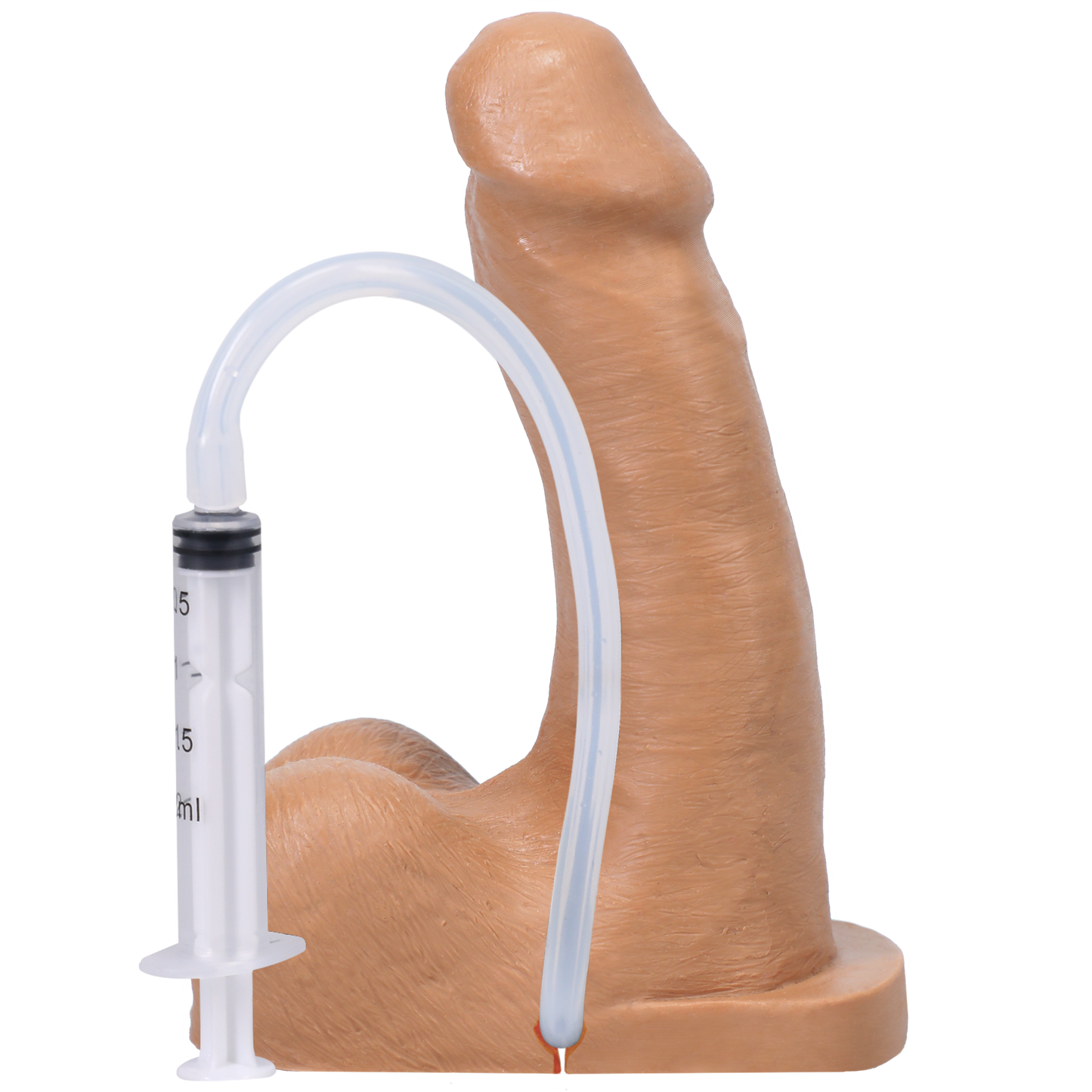 Tantus POP N' Play Packer - Squirting Packer Honey