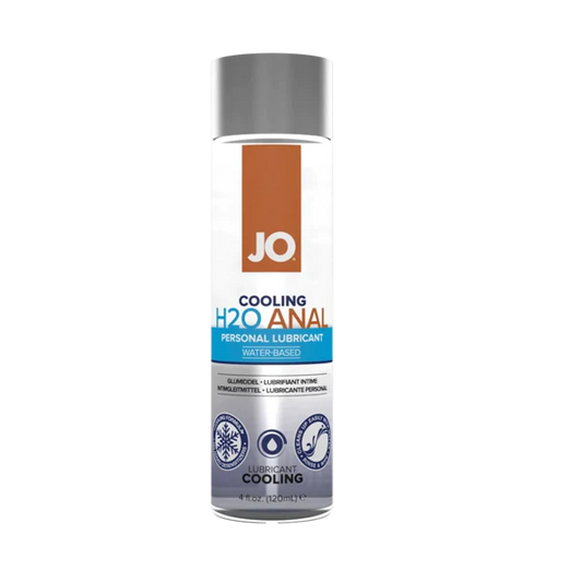 System JO H2O Anal Cooling Lubricant - 2 oz / 4 oz