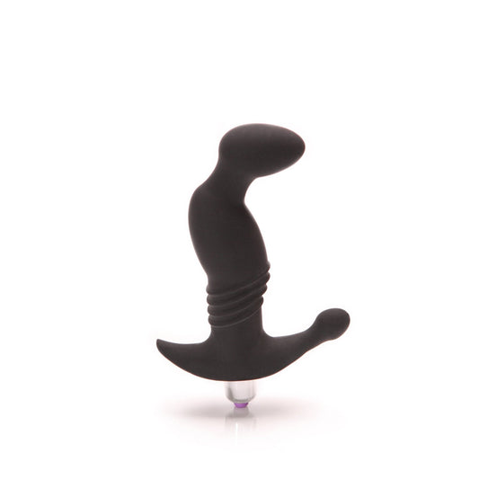 Tantus Silicone Prostate Play Vibrator – bulbous anal massager with 3-speed bullet, waterproof and body-safe design
