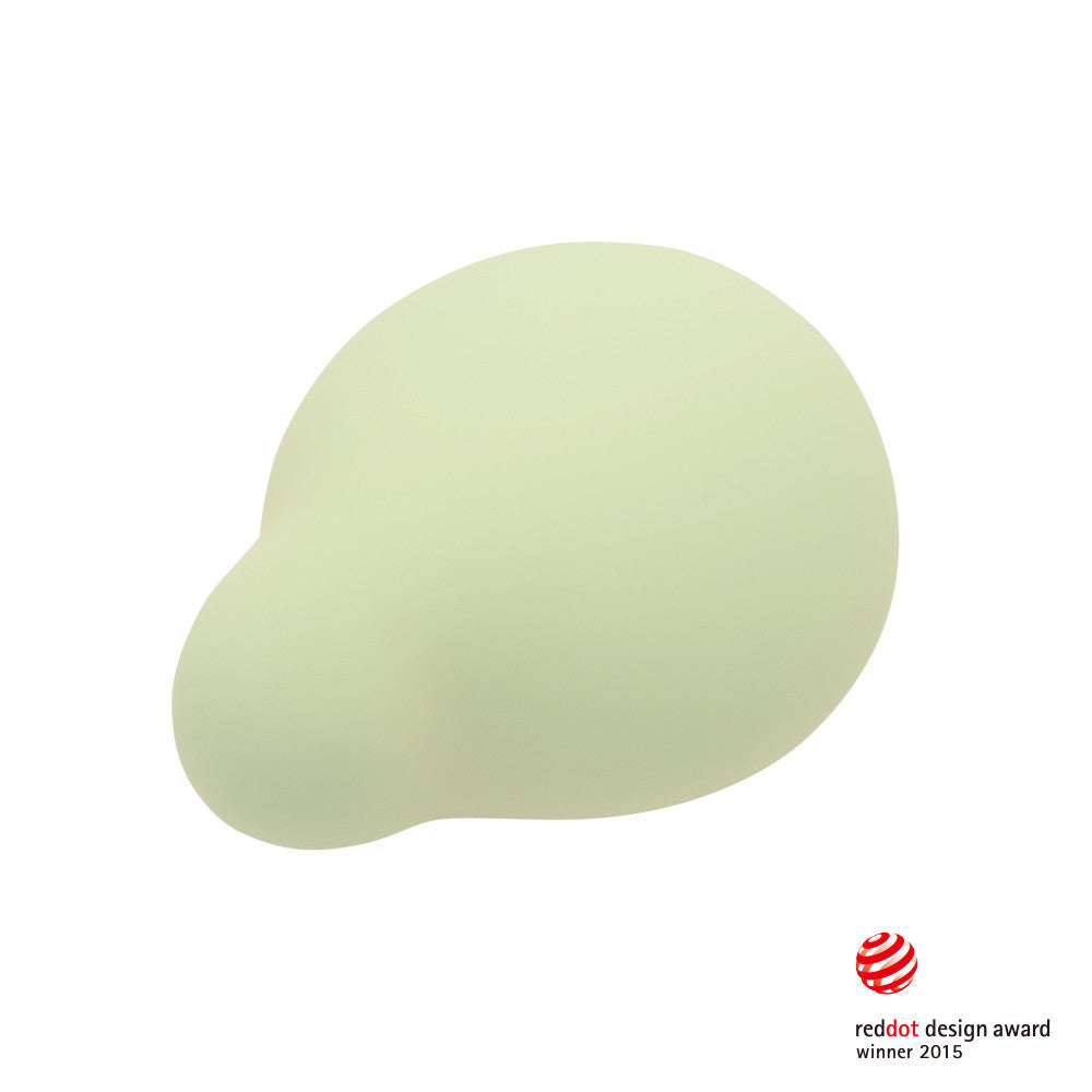 Iroha Midori green vibrator with rounded design