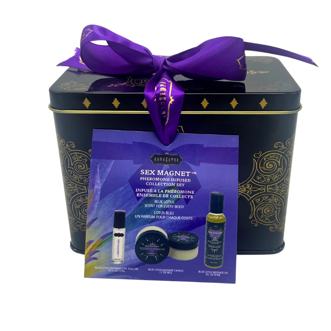 Kama Sutra Sex Magnet™ Pheromone Gift Set – Blue Lotus (Travel Size)