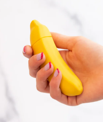 Emojibator Banana Vibrator – Bullet-Style Waterproof Rechargeable Vibe | PurpleNight.ca