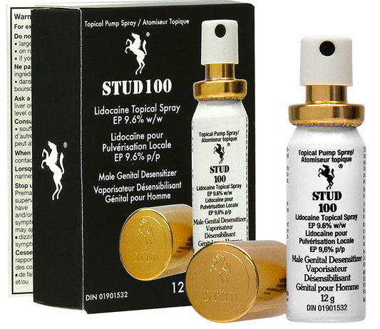 STUD 100 Male Delay Spray – Climax Control for Men (12g)