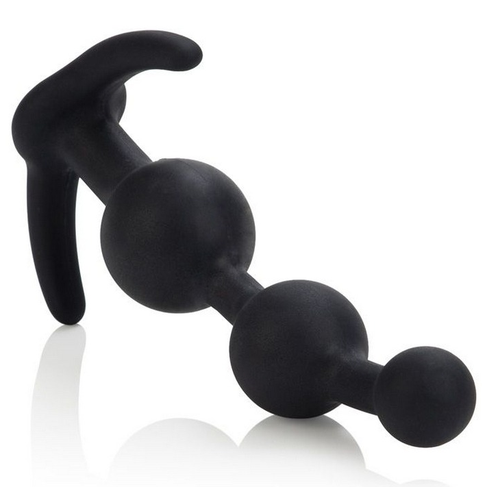 CalExotics Booty Call X-10 Beads & Booty Beads-Black