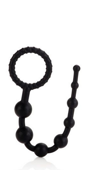 CalExotics Booty Call X-10 Beads & Booty Beads-Black