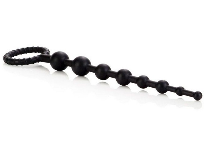 CalExotics Booty Call X-10 Beads & Booty Beads-Black