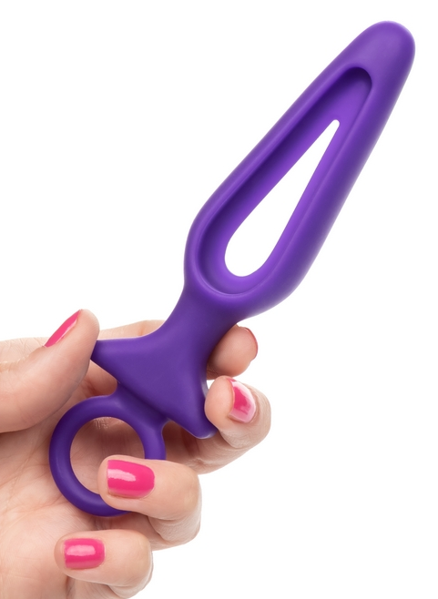 CalExotics Booty Call Silicone Groove Probe Purple