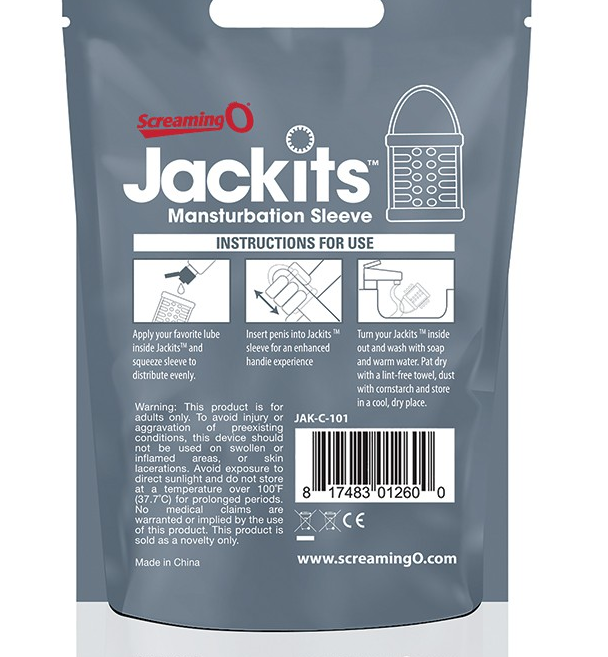 Screaming O Jackits MANsturbation Sleeve