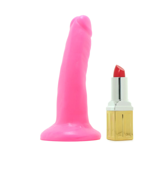 Neo 6 Inch Dual Density Cock in Pink