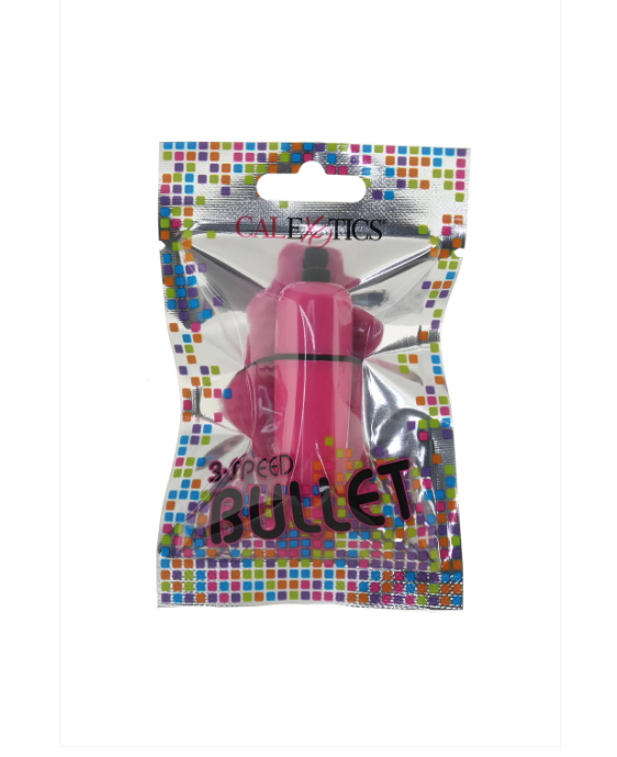 CalExotics Three Speed Bullet Foil Pack Pink