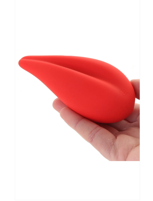 CalExotics Red Hot Flicker – Silicone Tongue Vibrator in Red | PurpleNight.ca