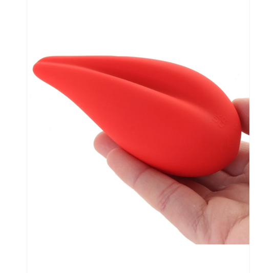 CalExotics Red Hot Flicker – Silicone Tongue Vibrator in Red | PurpleNight.ca