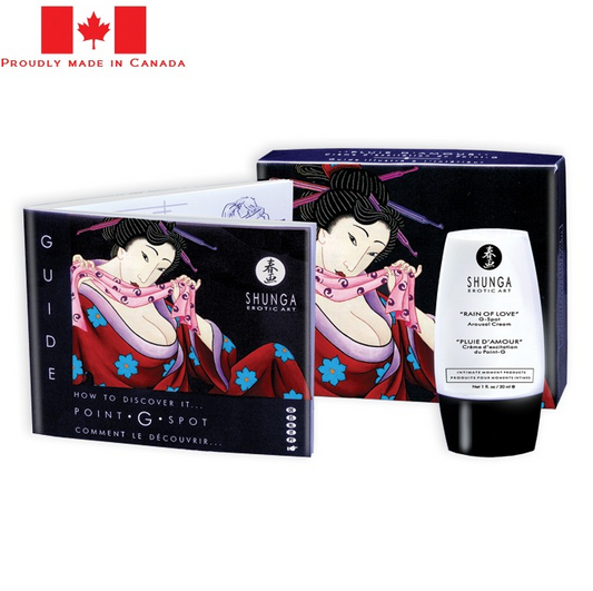 Shunga G-spot enhancer with natural oils