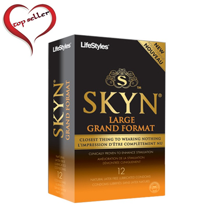 Lifestyles SKYN Large Condom 12 Pack