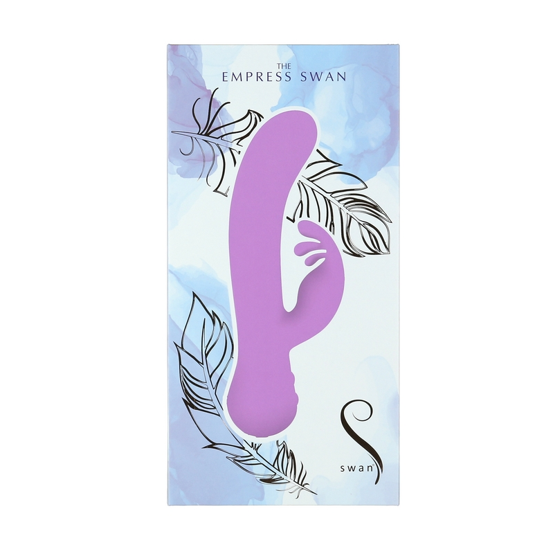 BMS Empress Swan Lavender – Seamless Dual Vibrator with G-Spot & Clitoral Stimulation