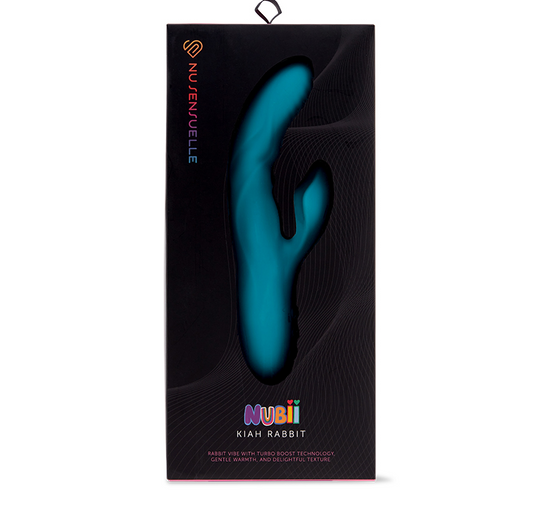 nü Sensuelle Nubii Kiah – Dual-Motor Rabbit Vibrator with Turbo Boost and Warming Function
