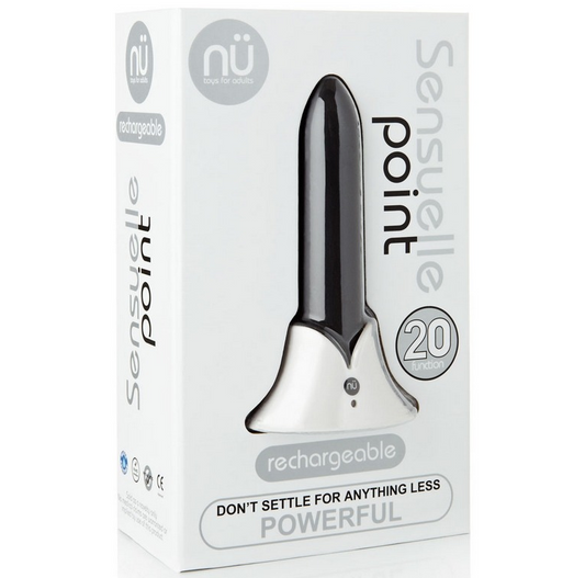 nü Sensuelle Point Rechargeable Bullet Black