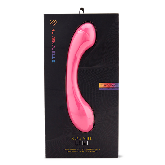 nü Sensuelle Libi G-Spot Vibrator – Ultra flexible shaft with bulbous head and Turbo Boost mode
