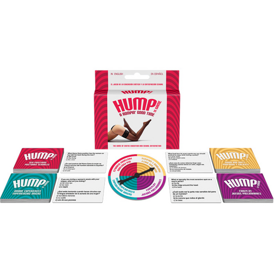 Kheper Games HUMP! The Game – Erotic Trivia Game with Spinner for Couples