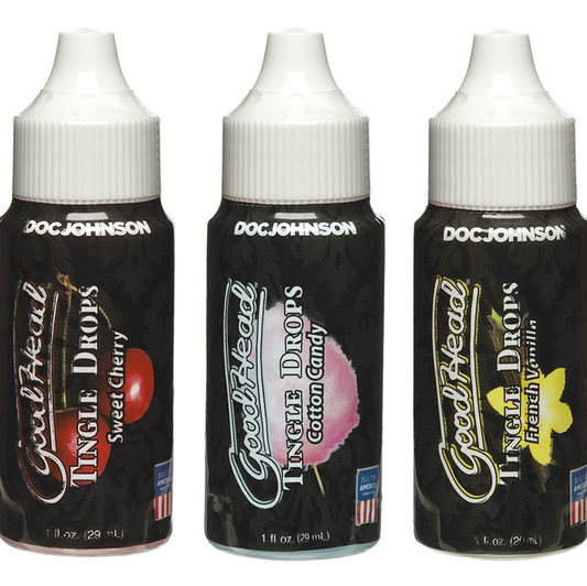 Doc Johnson Goodhead Tingle Drops 3 Pack