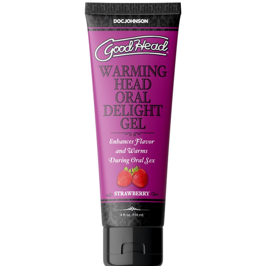 GoodHead Warming Gel Strawberry 4 oz