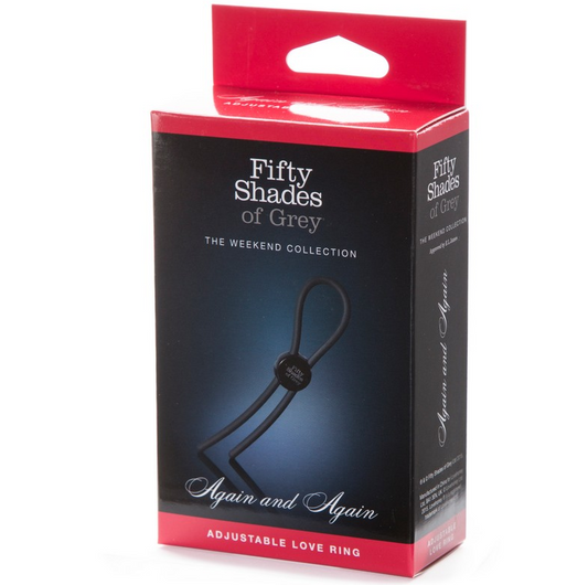Fifty Shades of Grey Again and Again Adjustable Love Ring