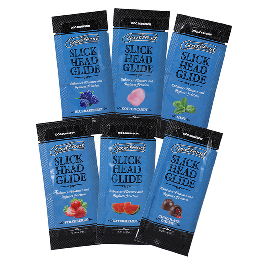 Doc Johnson GoodHead Slick Head Glide 6 Pack