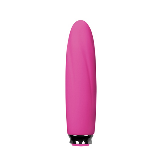NS Novelties Luxe Compact Vibe – Silicone Mini Vibrator with 7 Modes, Waterproof & USB Rechargeable