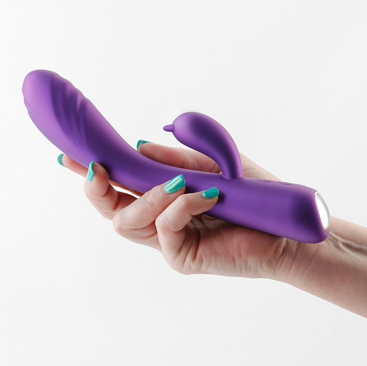 NS Novelties Royals Duchess – Metallic Purple Plush Silicone Luxury Vibrator
