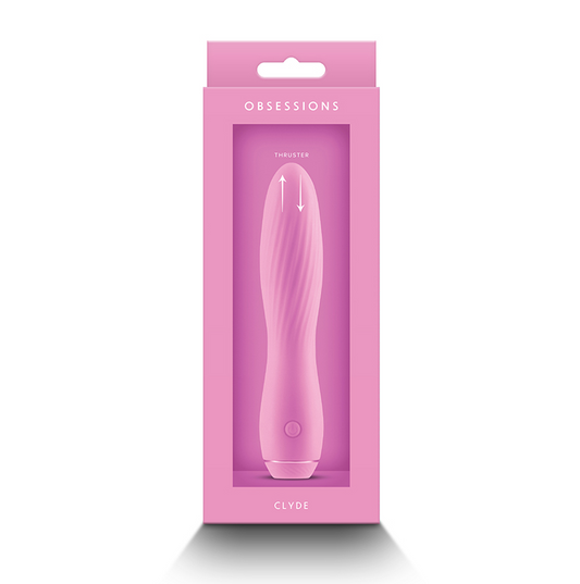 NS Obsessions Clyde Flexible Silicone Vibrator – Deep Rumble, Waterproof & Rechargeable