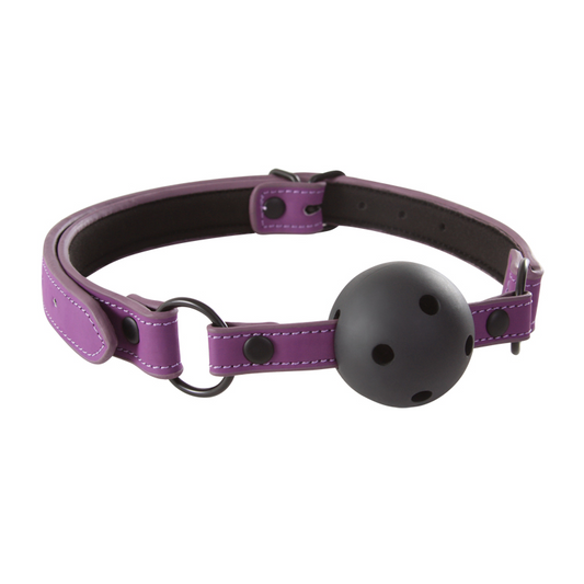 NS Lust Bondage Ball Gag Purple