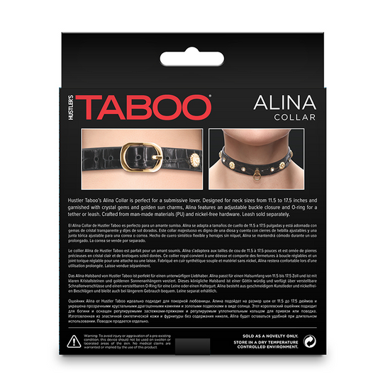 NS Hustler Taboo Collar Alina Black