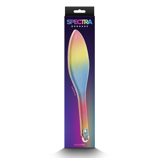 NS Novelties Spectra Bondage Rainbow Paddle