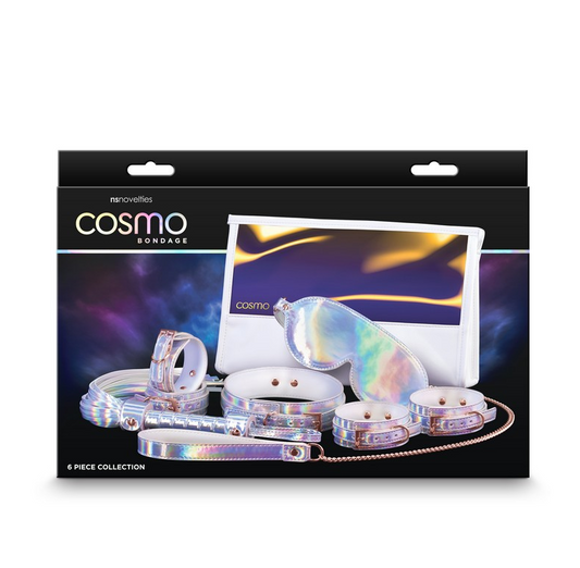 NS Novelties Cosmo Bondage 6 Piece Kit Rainbow