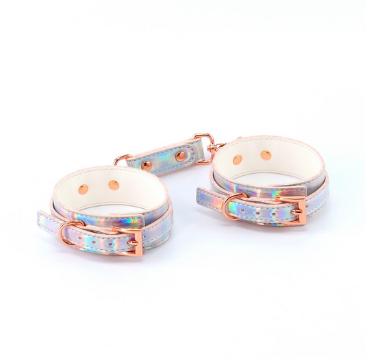 NS Cosmo Bondage Wrist Cuffs Rainbow