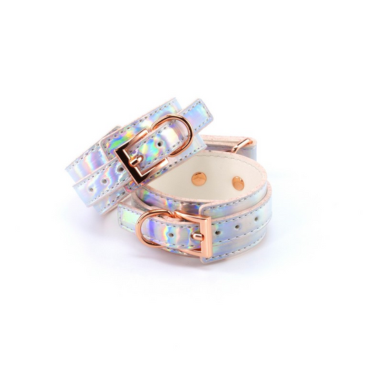NS Cosmo Bondage Ankle Cuffs Rainbow