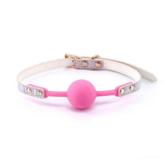 NS Cosmo Bondage Ball Gag Rainbow