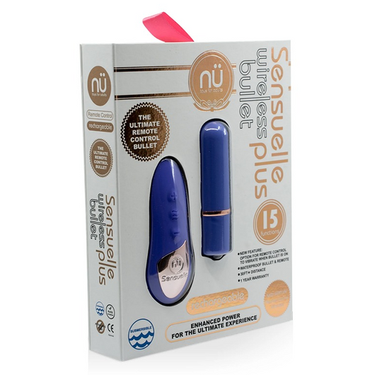 Nu Sensuelle Wireless Plus Bullet with vibrating remote