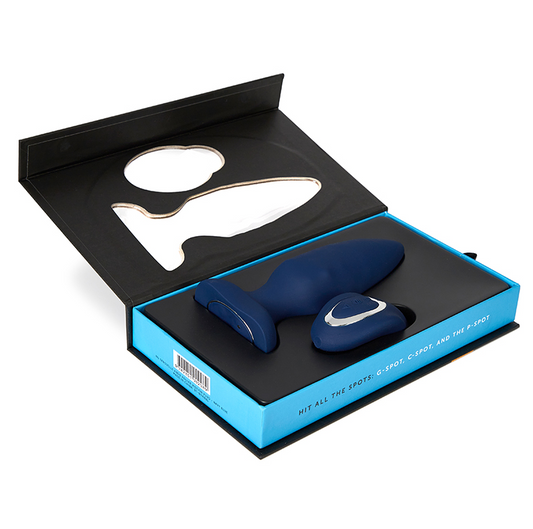 nü Sensuelle Andii Roller Motion Plug Navy Blue