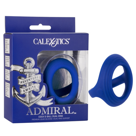 CalExotics Admiral Cock & Ball Dual Ring
