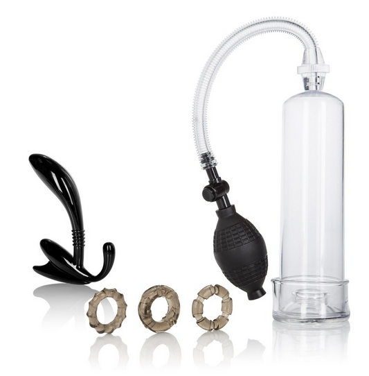 CalExotics Dr. Joel Essential Pump Kit full set with pump, rings, and probe