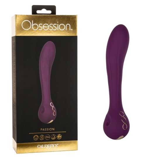 CalExotics Obsession Passion G-Spot Vibrator – Textured Pink Silicone