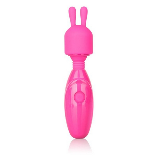 CalExotics Tiny Teasers Rabbit – Compact Clitoral Vibrator for Beginners, USB Rechargeable