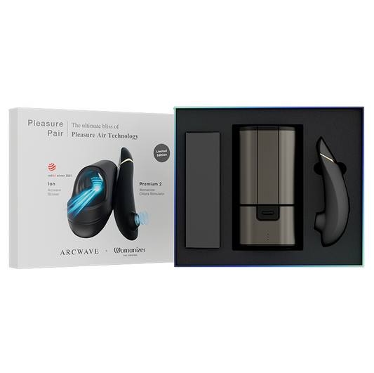 Arcwave Pleasure Pair Kit – Arcwave Ion and Womanizer Premium 2 Couples Set