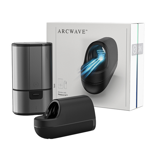 Arcwave Ion Stroker – Pleasure Air™ Male Masturbator in Black