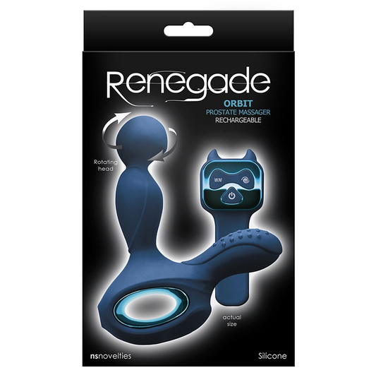 Renegade Orbit Prostate Massager with Remote