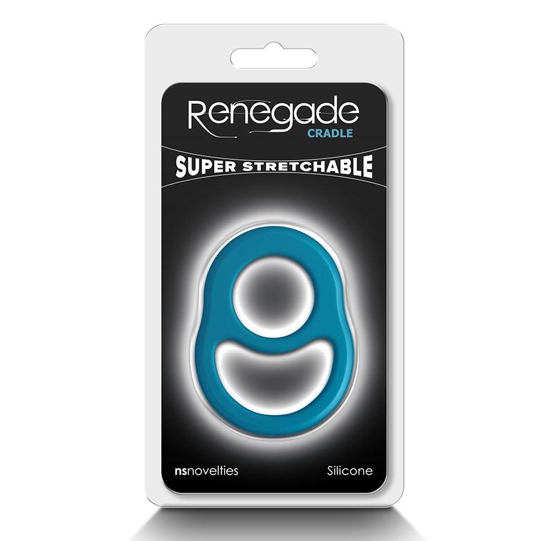 NS Cradle Cock & Ball Ring Teal